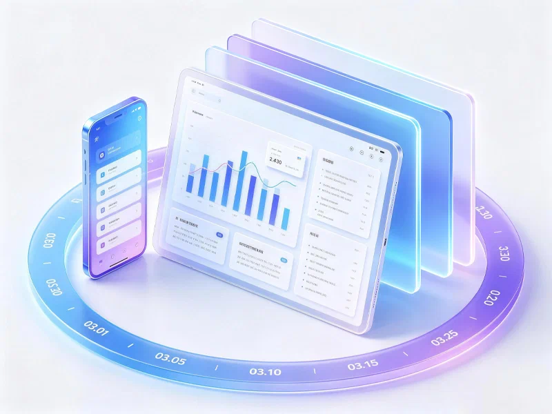 AI搜索表现监控面板